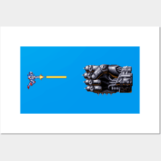 Turrican vs. Fist Posters and Art